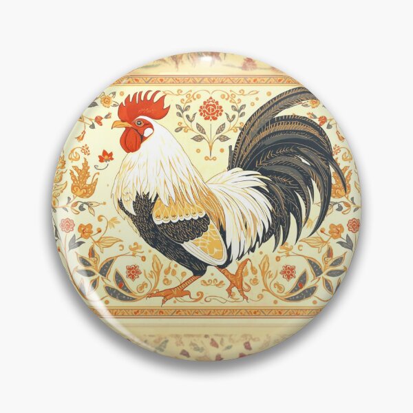 Item preview, Denizli rooster-İconic turkish symbol art ,anatolian culture and rooster ,.rooster designed and sold by Raindreamart.