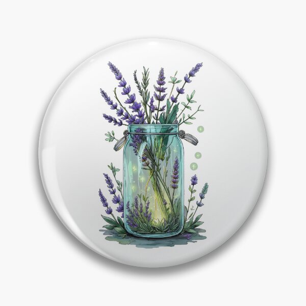 Item preview, Magical Lavender Jar designed and sold by marshmelephant.