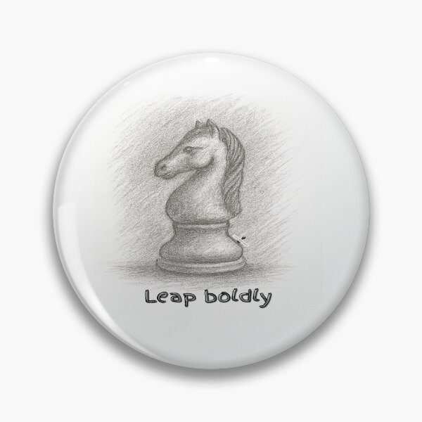 Item preview, Leap Boldly – Pencil-Sketched Design designed and sold by PawnShiftGoods.