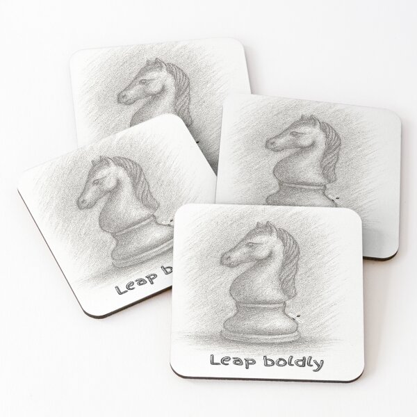 Item preview, Leap Boldly – Pencil-Sketched Design designed and sold by PawnShiftGoods.