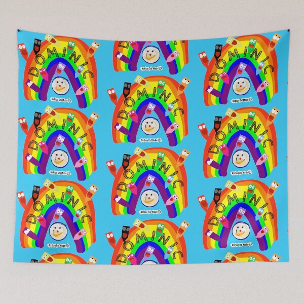Artikelvorschau, Dominics Regenbogen-Buntstift-Abenteuer entworfen und verkauft von Nathan Dal’Molin©️Designs .