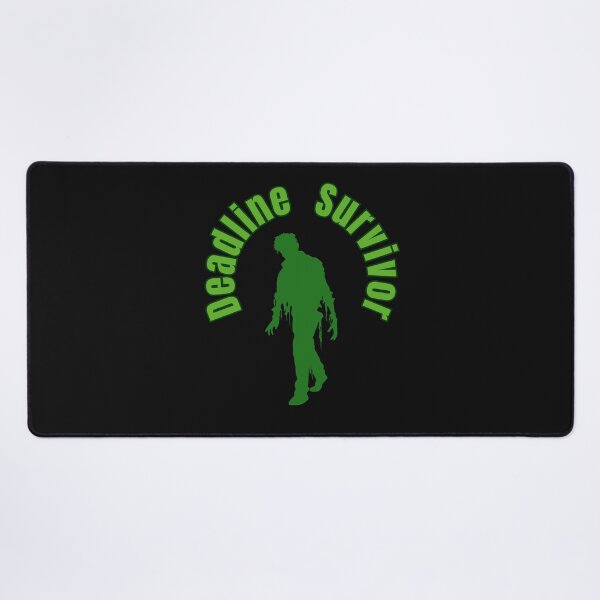 Item preview, Deadline Survivor – Funny Zombie Silhouette Halloween Design designed and sold by Kindloom.