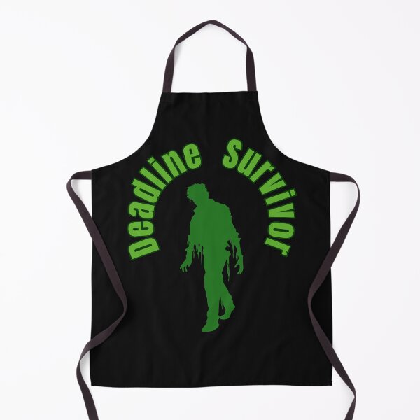Item preview, Deadline Survivor – Funny Zombie Silhouette Halloween Design designed and sold by Kindloom.