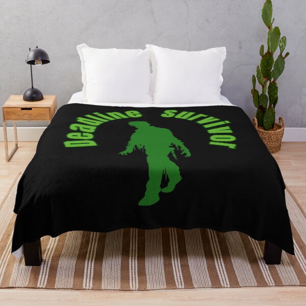 Item preview, Deadline Survivor – Funny Zombie Silhouette Halloween Design designed and sold by Kindloom.