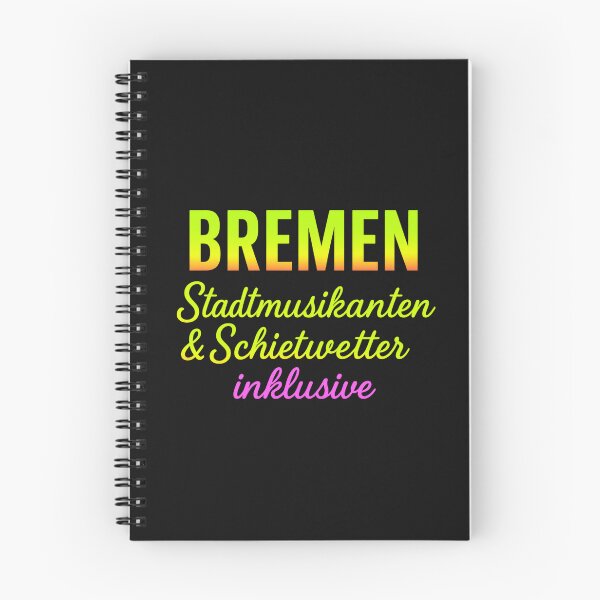 Item preview, Bremen – Town Musicians & bad weather included | Neon Design designed and sold by Fies-und-Fein.