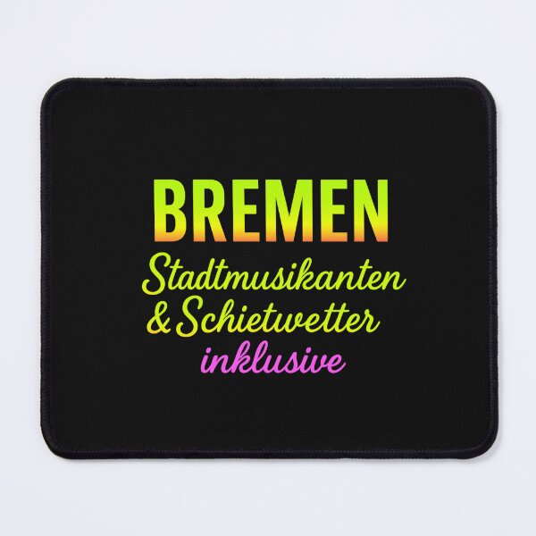 Item preview, Bremen – Town Musicians & bad weather included | Neon Design designed and sold by Fies-und-Fein.