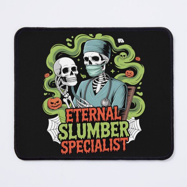 Item preview, eternal slumber specialist doctor anesthesiologist Halloween designed and sold by Missynoofnoof.