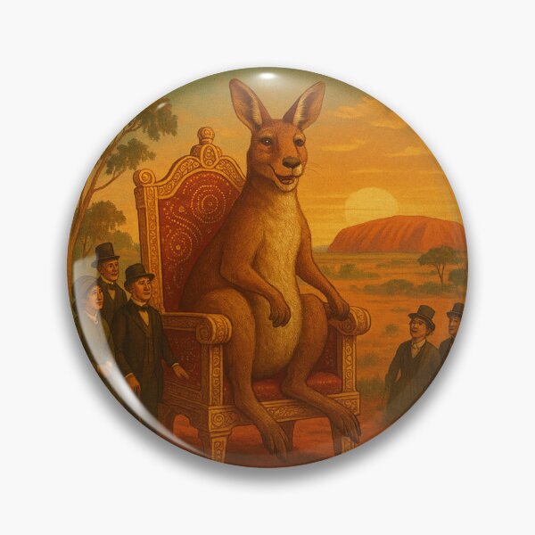 Item preview, Welcome to Australia – The Kangaroo’s Kingdom Vintage Travel Poster designed and sold by Dikshant Goyal.