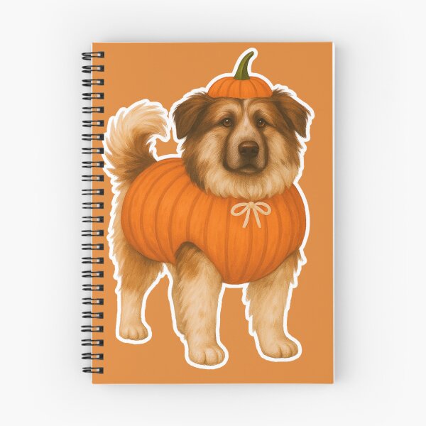 Item preview, Romanian Carpathian Shepherd Dog in Pumpkin Costume – Cute Halloween Autumn Design designed and sold by GoodyPaws.