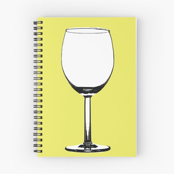 Item preview, Wine Glass on Yellow designed and sold by Type, Wine, etc..