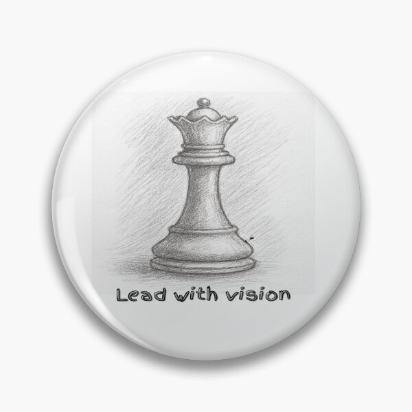 Item preview, Lead with Vision – Pencil-Sketched Design designed and sold by PawnShiftGoods.