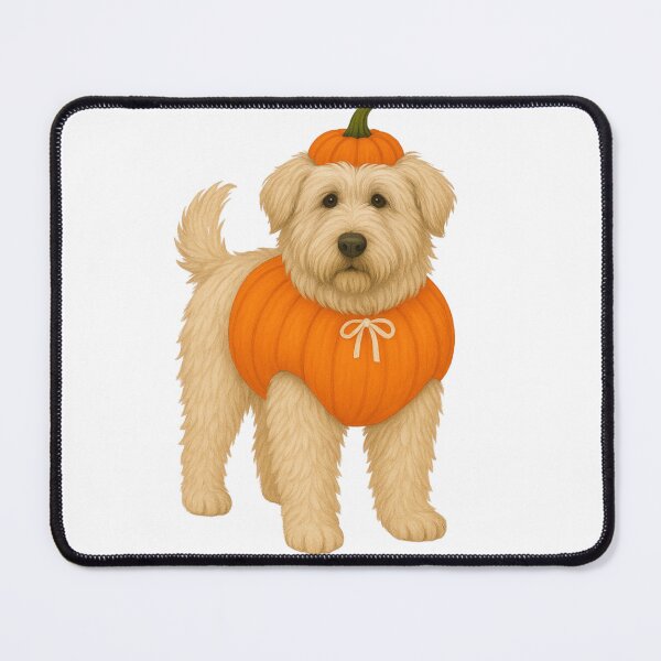 Item preview, Romanian Mioritic Shepherd Dog in Pumpkin Costume – Cute Halloween Autumn Design designed and sold by GoodyPaws.