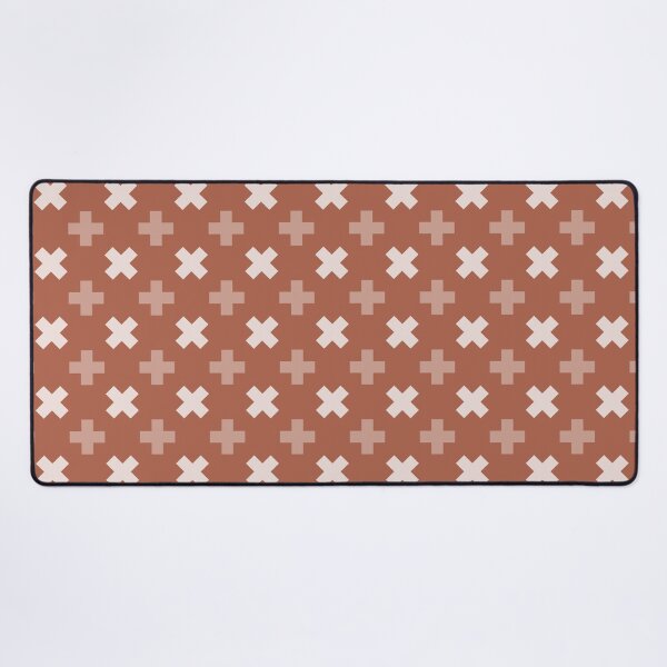 Item preview, Geometric Pattern: Lucile: Umber designed and sold by Red Wolf.