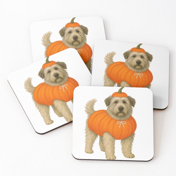 Item preview, South Russian Shepherd Dog in Pumpkin Costume – Cute Halloween Autumn Design designed and sold by GoodyPaws.