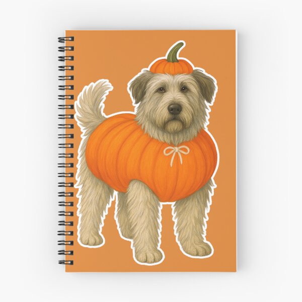 Item preview, South Russian Shepherd Dog in Pumpkin Costume – Cute Halloween Autumn Design designed and sold by GoodyPaws.