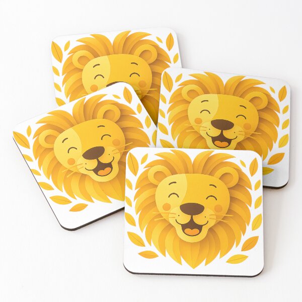 Item preview, A Smiling Lion – Bold, Beautiful & Perfect for Big Cat Lovers! designed and sold by amiplay.