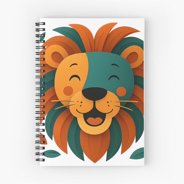 Aperçu de l'œuvre Un lion souriant – audacieux, beau et parfait pour les amoureux des grands félins ! créée et vendue par amiplay.