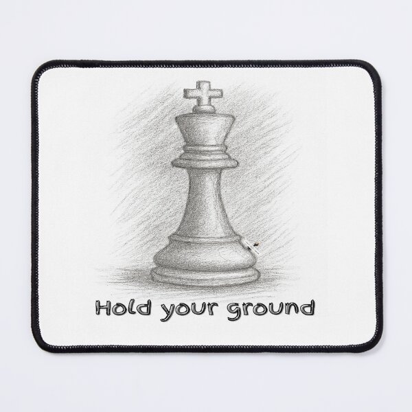 Item preview, Hold Your Ground – Pencil-Sketched Design designed and sold by PawnShiftGoods.