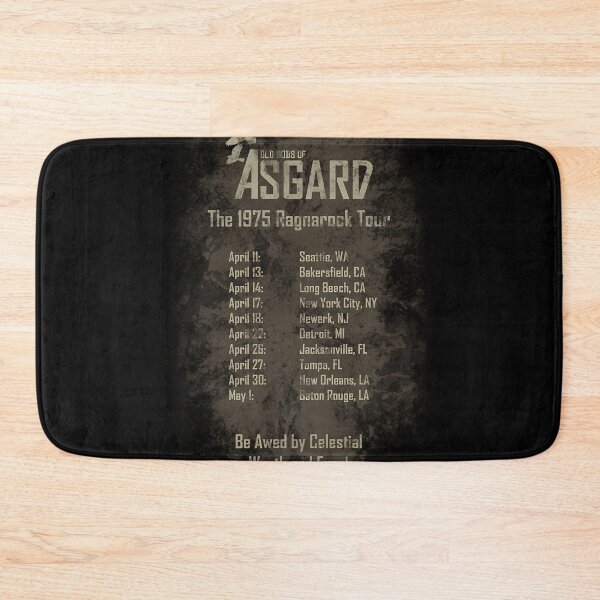 Item preview, Old Gods Of Asgard Ragnarock Tour Poster designed and sold by Miesaackson.