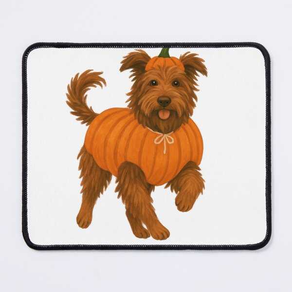 Item preview, Catalan Sheepdog in Pumpkin Costume – Cute Halloween Autumn Design designed and sold by GoodyPaws.