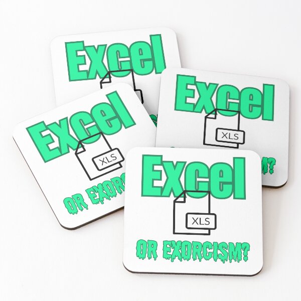 Item preview, Excel or Exorcism? – Funny Office Horror Design designed and sold by Kindloom.
