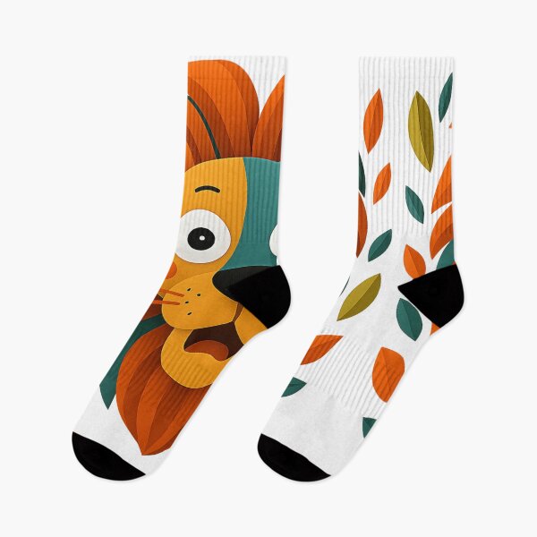 Item preview, A Lion in a surprise look – Bold, Beautiful & Perfect for Big Cat Lovers! designed and sold by amiplay.