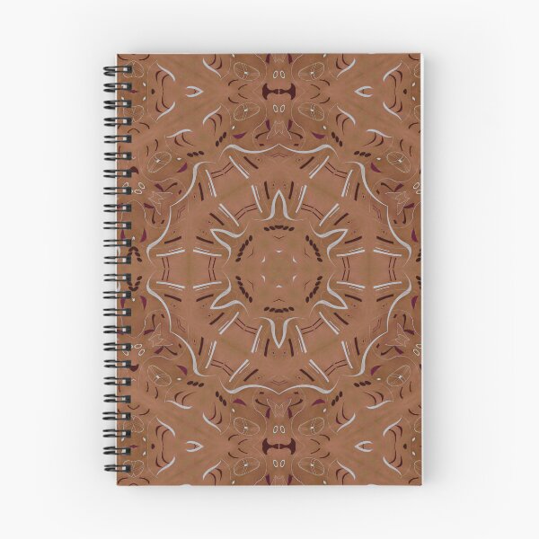 Item preview, Mocha Brown and Light Gray Repeating Pattern designed and sold by KeksWorkroom.