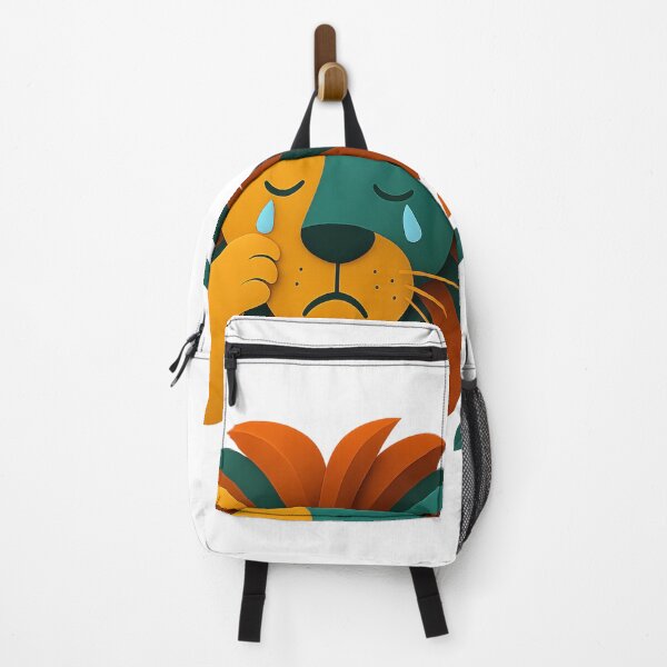 Item preview, A Sad Lion – Bold, Beautiful & Perfect for Big Cat Lovers! designed and sold by amiplay.