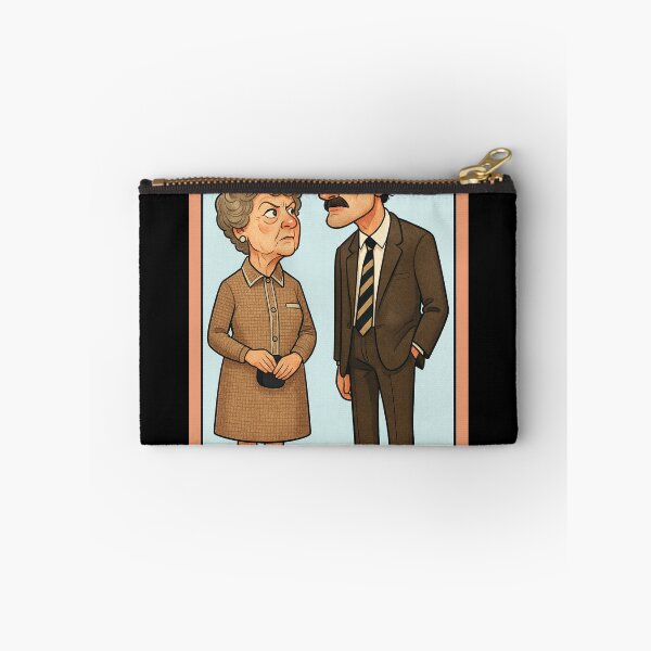 Item preview, Sitcom legends: Basil & Mrs Richards from Fawlty Towers designed and sold by halibutgoatramb.
