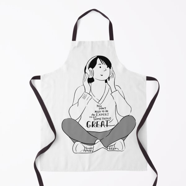 Item preview, Do Something Great" or "You Don't Need to Be an Expert" or "Creative Listener" designed and sold by Ramya designs .