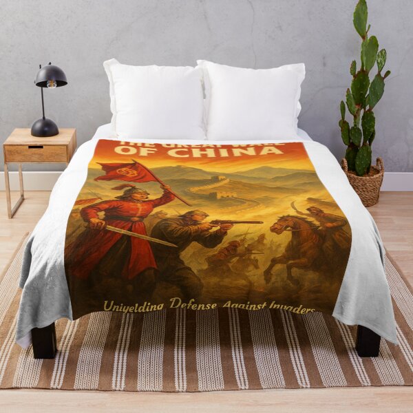 Item preview, The Great Wall of China – Heroic Defense Vintage Poster designed and sold by Dikshant Goyal.