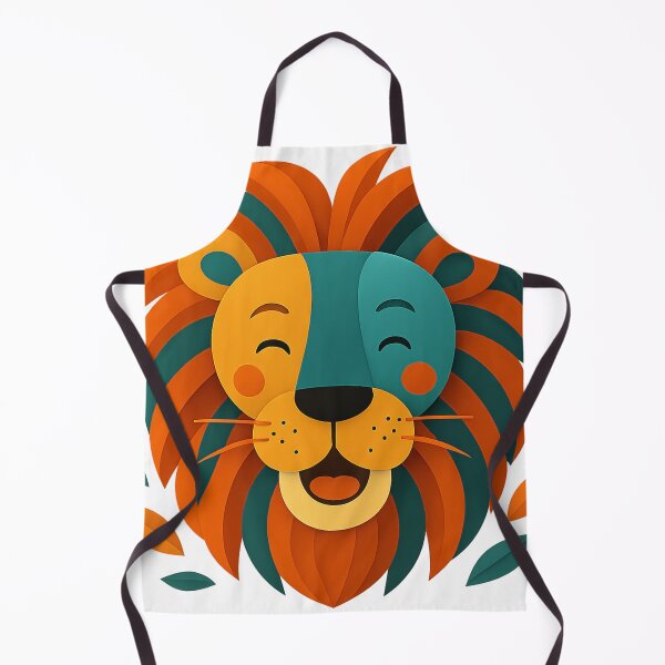 Item preview, A Happy Lion – Bold, Beautiful & Perfect for Big Cat Lovers! designed and sold by amiplay.