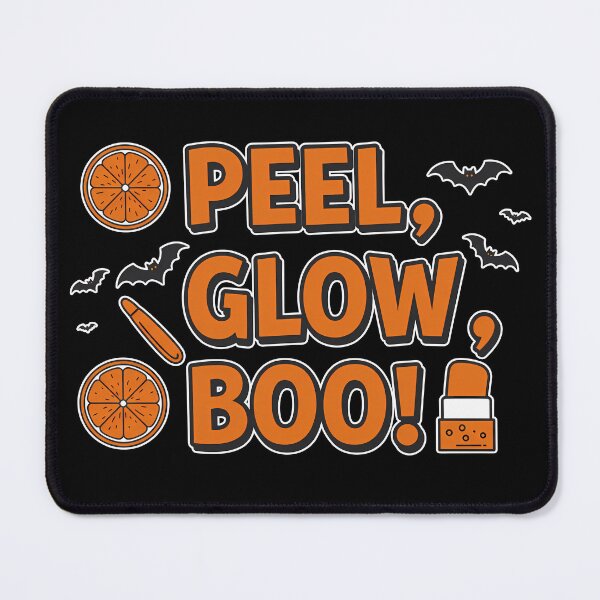 Item preview, Peel, Glow, Boo! – Halloween Esthetician Skincare Design (1) designed and sold by InkoraLab.