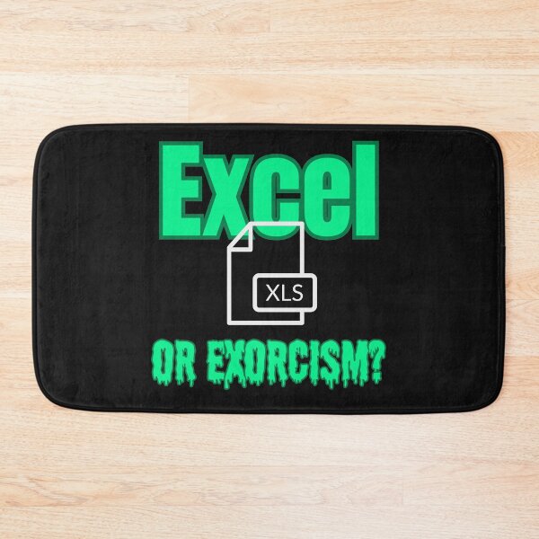 Item preview, Excel or Exorcism? – Spooky Corporate Halloween Design designed and sold by Kindloom.