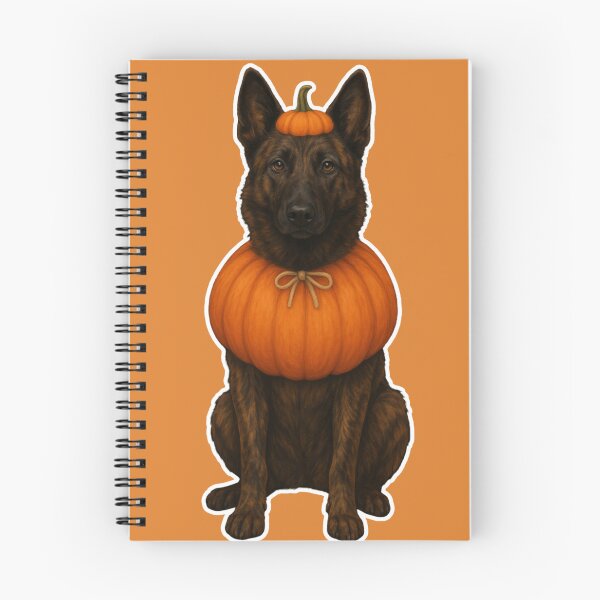 Item preview, Dutch Shepherd Dog in Pumpkin Costume – Cute Halloween Autumn Design designed and sold by GoodyPaws.