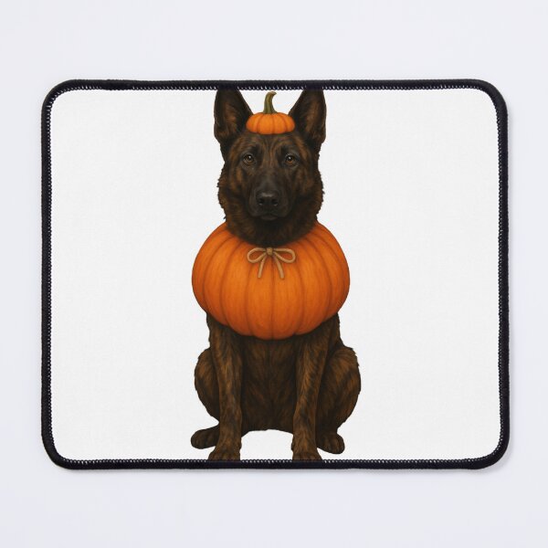 Item preview, Dutch Shepherd Dog in Pumpkin Costume – Cute Halloween Autumn Design designed and sold by GoodyPaws.