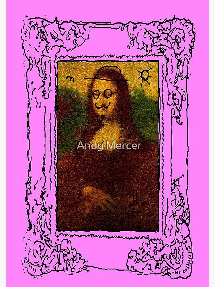 Mona Lisa Defaced by Recrem