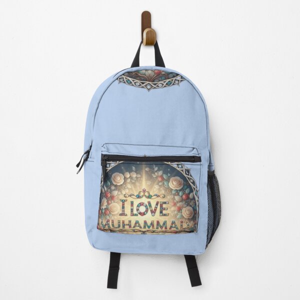 Item preview, I Love Muhammad | Islamic Floral Calligraphy designed and sold by Taha Art Designs.