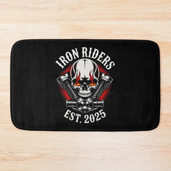 Item preview, Skull and Motorcycle Engine Design designed and sold by SplashTastic.
