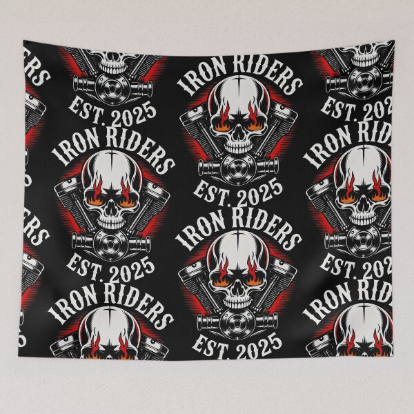 Item preview, Skull and Motorcycle Engine Design designed and sold by SplashTastic.