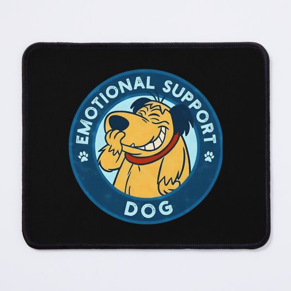Item preview, Emotional Support Dog Muttley designed and sold by CarolyneErdman.