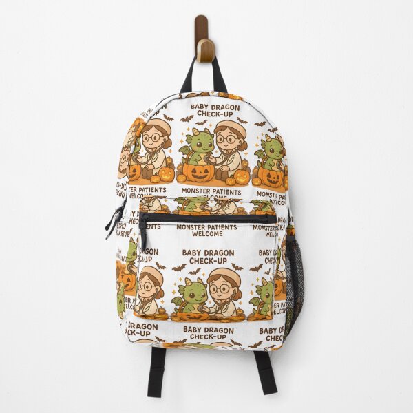 Item preview, Baby Dragon Check-Up – Halloween Vet Scene designed and sold by Bettybee00.