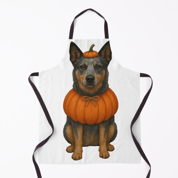 Item preview, Australian Cattle Dog in Pumpkin Costume – Cute Halloween Autumn Design designed and sold by GoodyPaws.