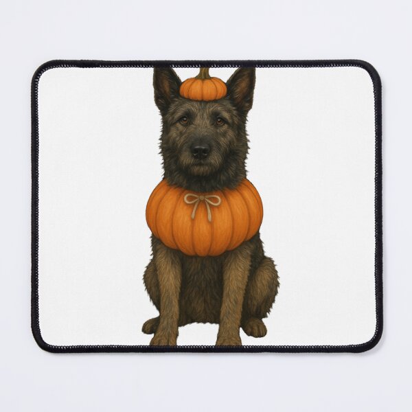Item preview, Bouvier des Ardennes in Pumpkin Costume – Cute Halloween Autumn Design designed and sold by GoodyPaws.
