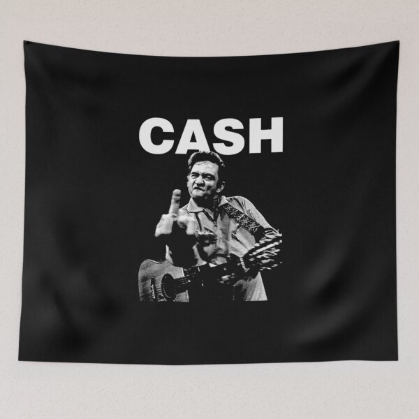 Item preview, Johnny Cash - Middle Finger Vintage designed and sold by lindabrown9.