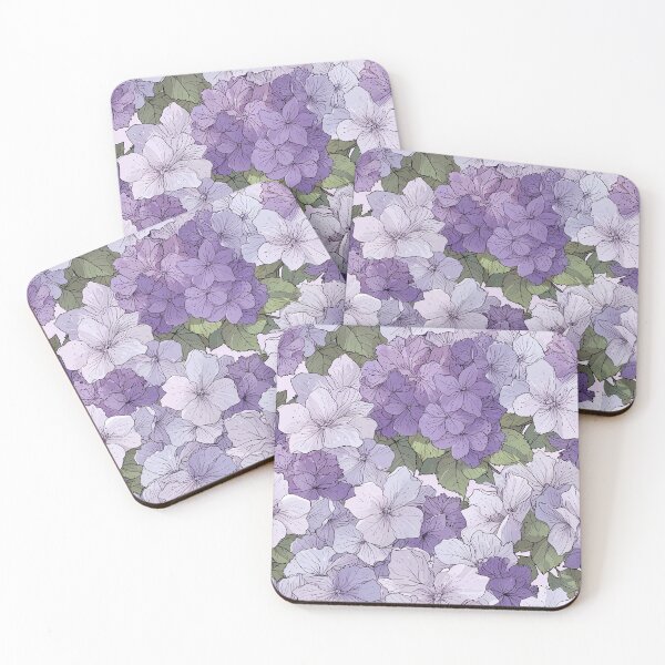 Item preview, Purple Hydrangeas designed and sold by CoolPixels.