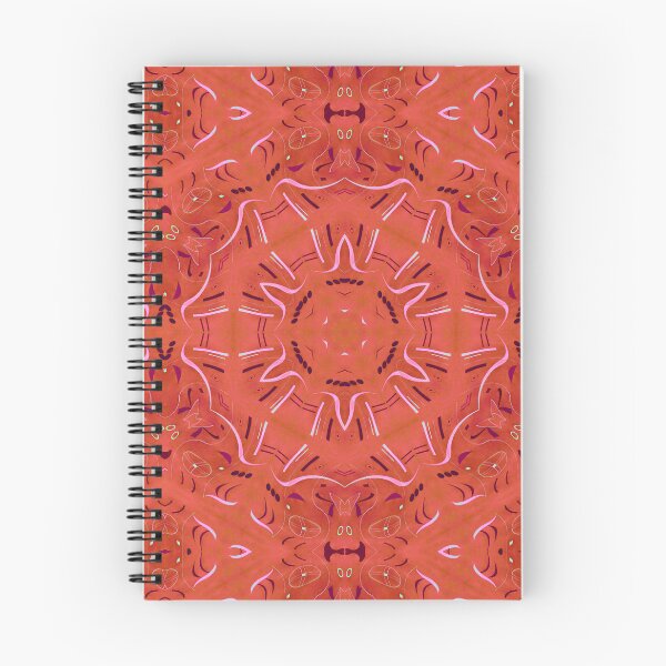 Item preview, Orange and Pink Repeating Pattern designed and sold by KeksWorkroom.