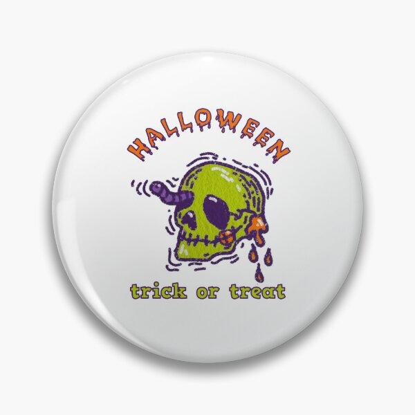 Artikelvorschau, Happy Halloween Skull vintage entworfen und verkauft von JiraVibes.
