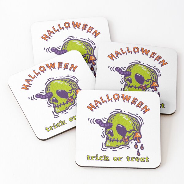 Artikelvorschau, Happy Halloween Skull vintage entworfen und verkauft von JiraVibes.
