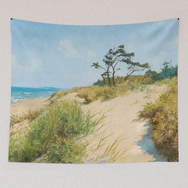 Item preview, Beach with dunes designed and sold by SharonTheFirst.